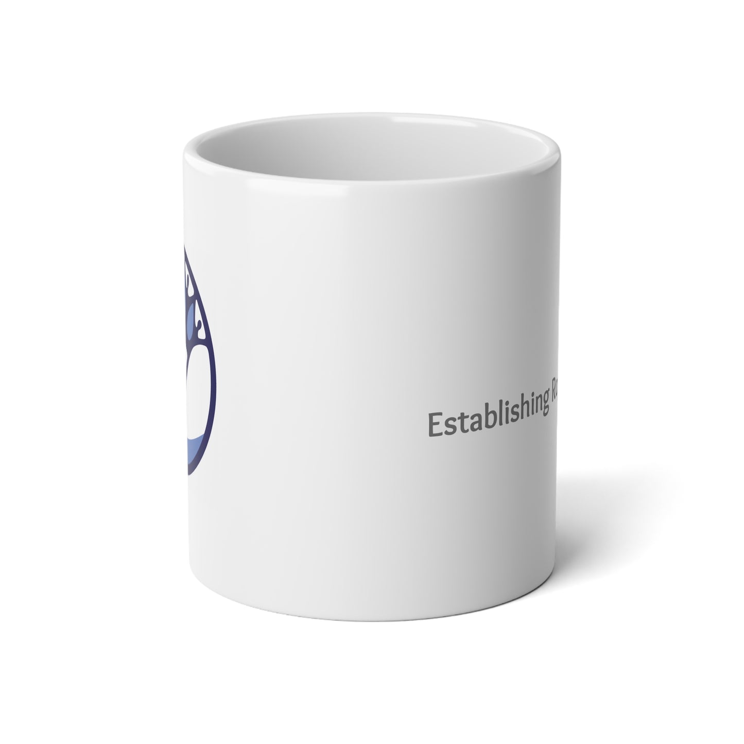 Establishing My Vibes Jumbo Mug, 20oz, Coffee Cup, Gift for Friends, Unique Kitchen Decor, Motivational Mug, Tea Lover's Mug